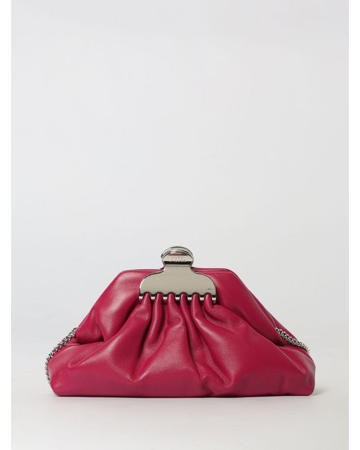 Marc Jacobs Red The Glam Small Clutch