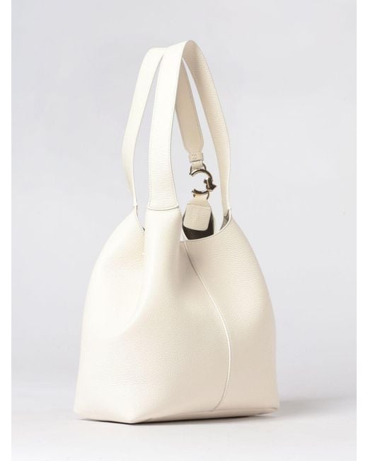 Coccinelle Natural C-Me Easy Hammered Leather Bag