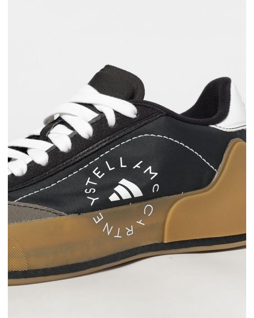 Adidas By Stella McCartney White Court Boost Synthetic Leather Sneakers