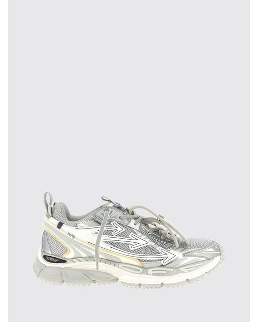 Off-White c/o Virgil Abloh White Be Right Back Low-Top Mesh And Rubber Sneakers With Lug Sole for men