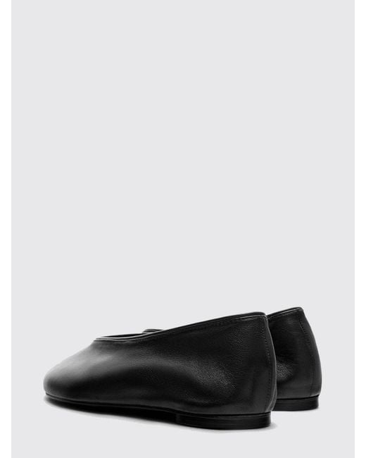 Alohas White Katia Leather Ballet Flats