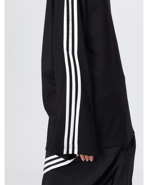 Y-3 Black Cotton Blend T-Shirt