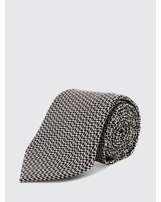 Tom Ford Gray Jacquard Silk Tie for men