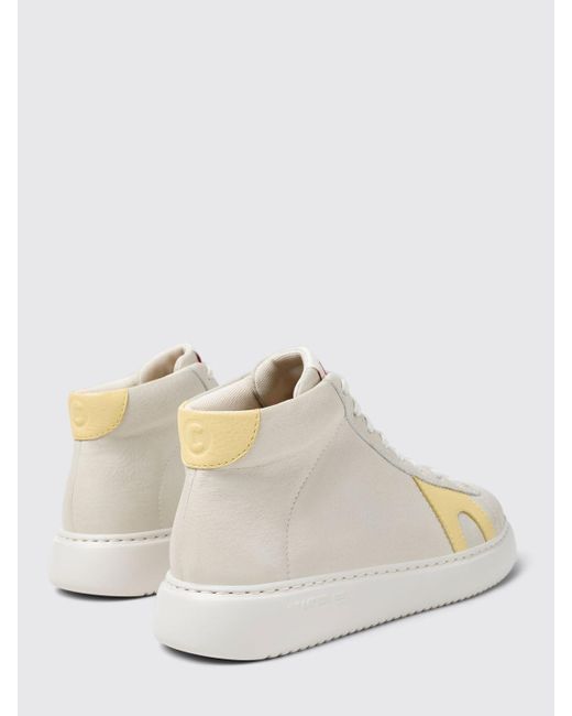 Botines Planos Mujer Camper de color Natural