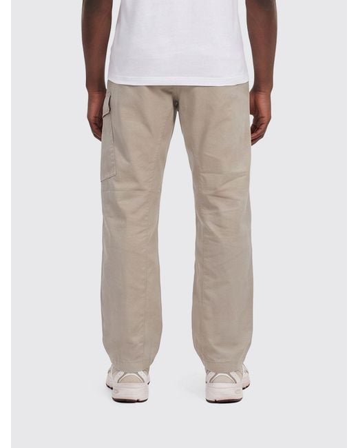 C P Company Natural Cotton Cargo Trousers for men