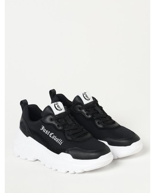 Just Cavalli Black Sneakers