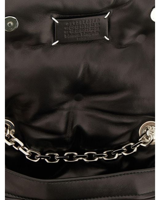 Maison Margiela Black Quilted Nappa Leather Bag