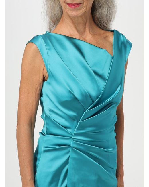 Talbot Runhof Blue Dress