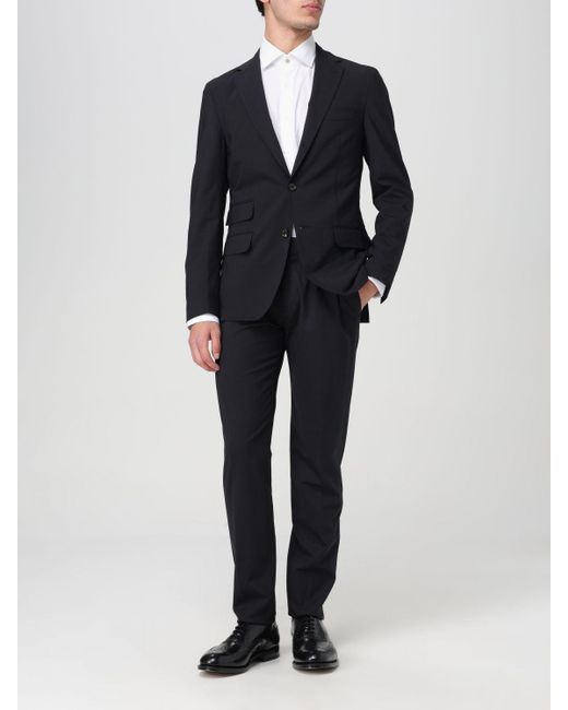 Eleventy Black Suit for men
