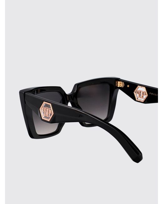 Philipp Plein Gray Sunglasses