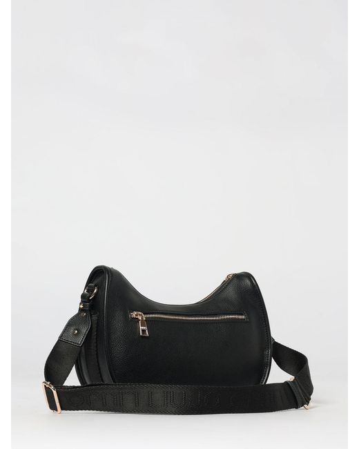 Liu Jo Black Grained Faux Leather Bag