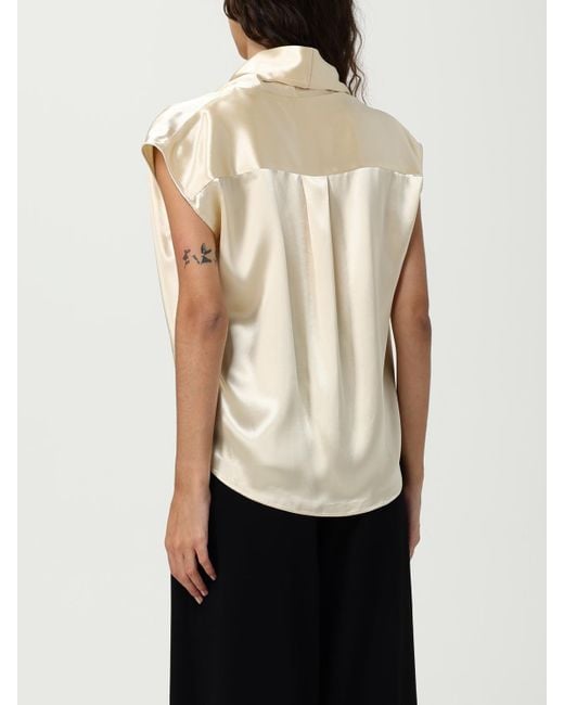 Alberta Ferretti Natural Top