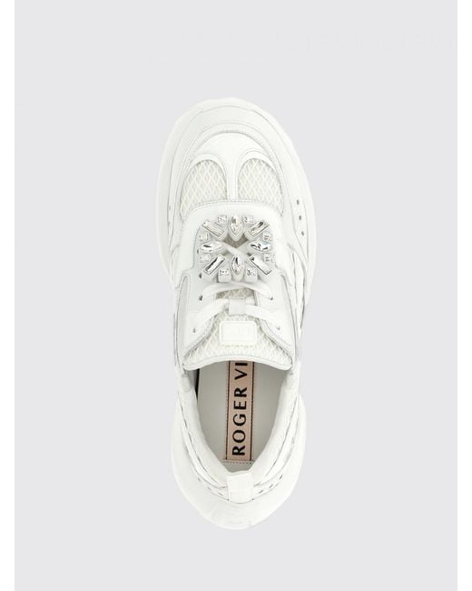 Roger Vivier White Sneakers