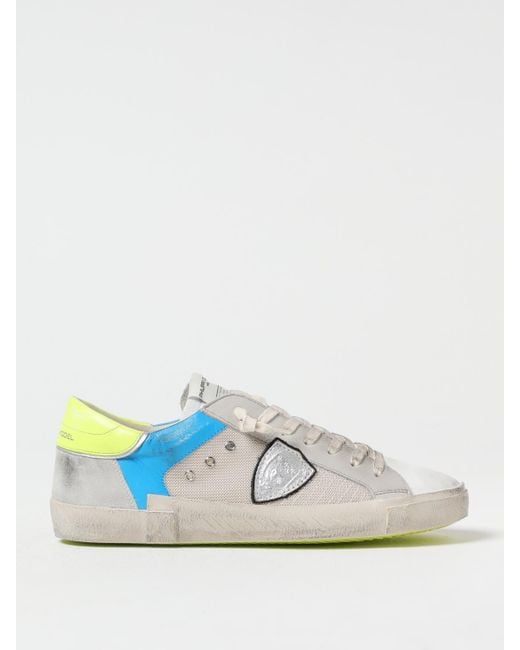 Philippe Model Blue Sneakers for men