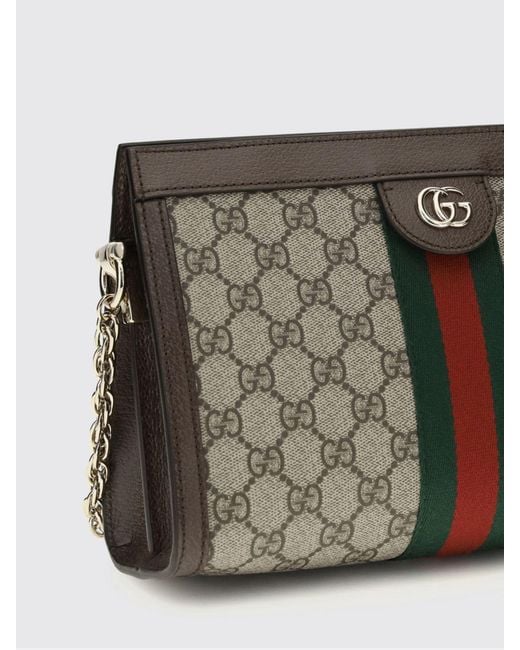 Gucci Gray Crossbody Bag Ebony