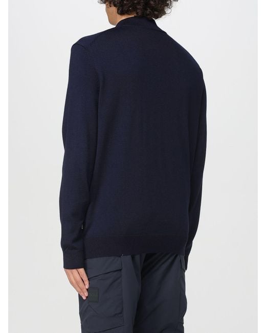 Boss Blue Sweater for men