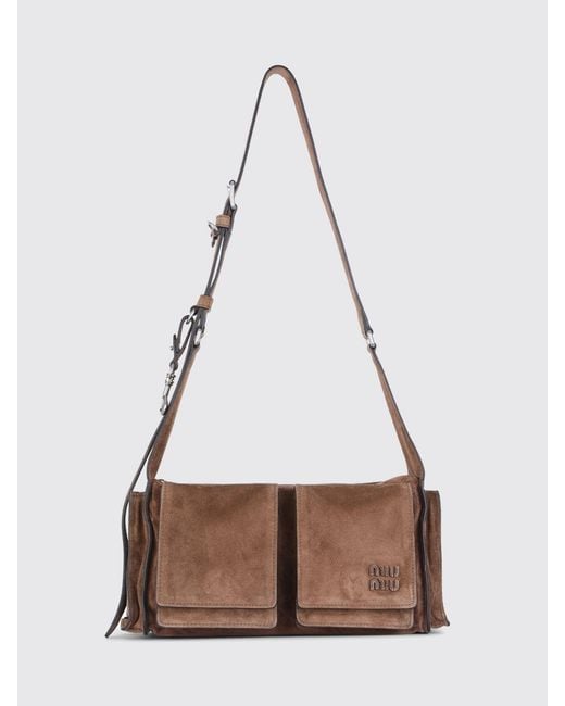 Miu Miu White Shoulder Bag