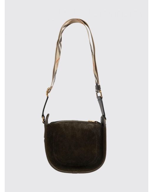 Burberry White Suede Bag