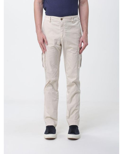 Ecoalf Natural Recycled Cotton Cargo Pants for men