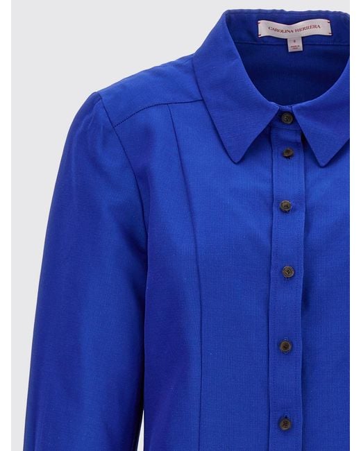 Carolina Herrera Blue Top