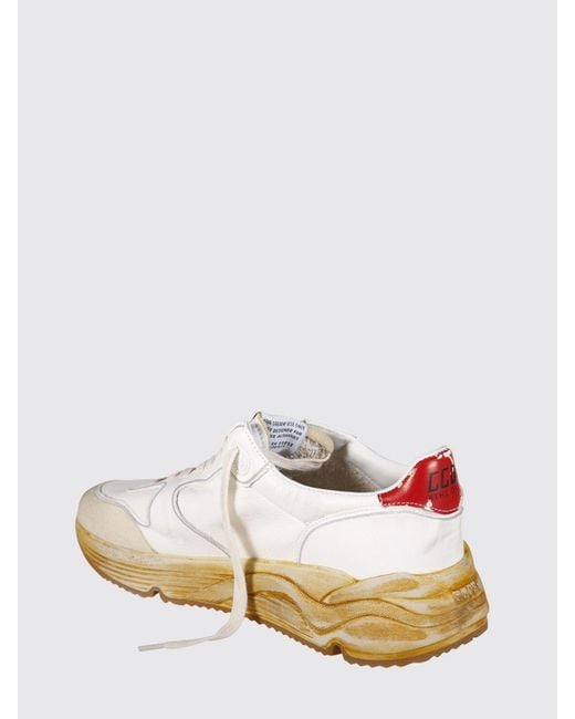 Golden Goose Deluxe Brand Pink Running Sole Sneakers for men