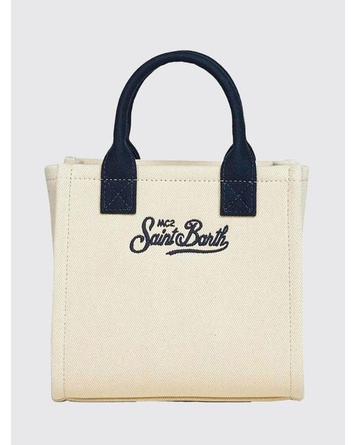 Borsa Vanity di Mc2 Saint Barth in Blue