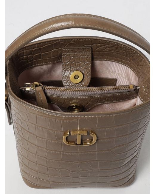 Twinset Brown Shoulder Bag