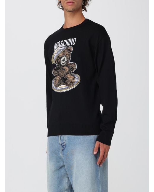 Pull Homme Moschino Couture pour homme en coloris Black