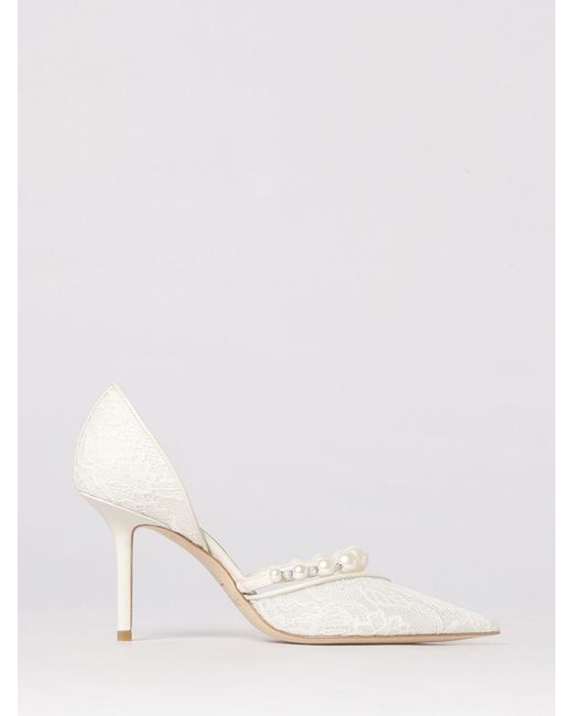 Jimmy Choo White Shoes