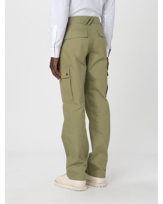 Burberry Green Trousers for men