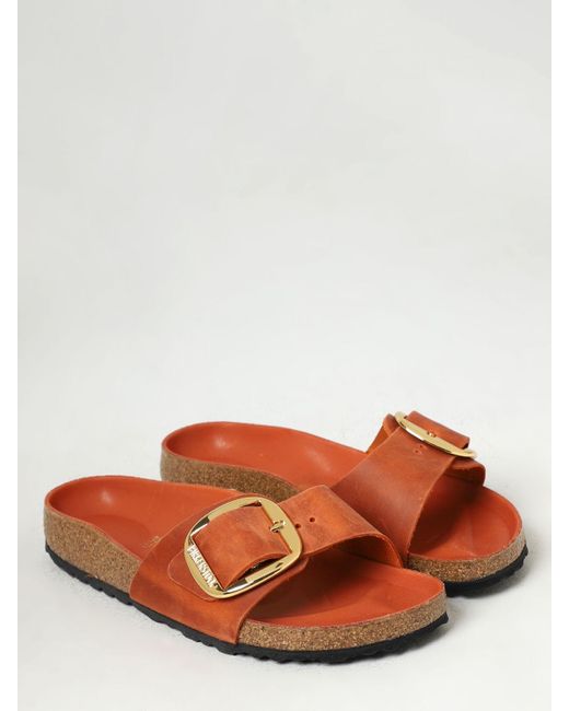 Birkenstock Brown Flat Sandals