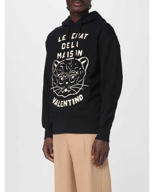Valentino Black Sweatshirt for men
