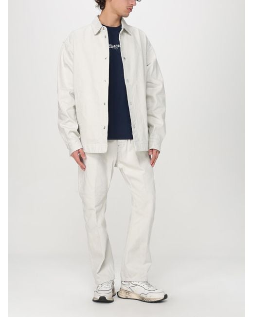 DSquared² White Trousers for men