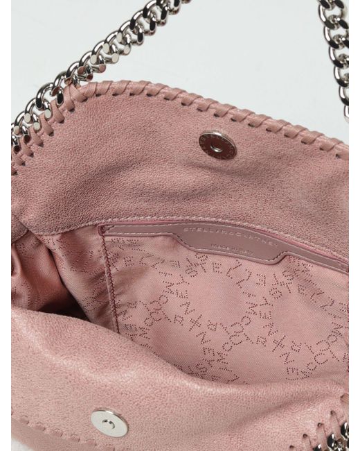 Bolso de hombro Stella McCartney de color Pink
