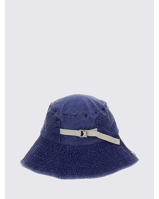 Jacquemus Blue Le Bob De-Nîmes Quilted Cotton Hat for men