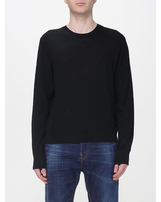 DSquared² Woll-Rundhalspullover in Blue für Herren