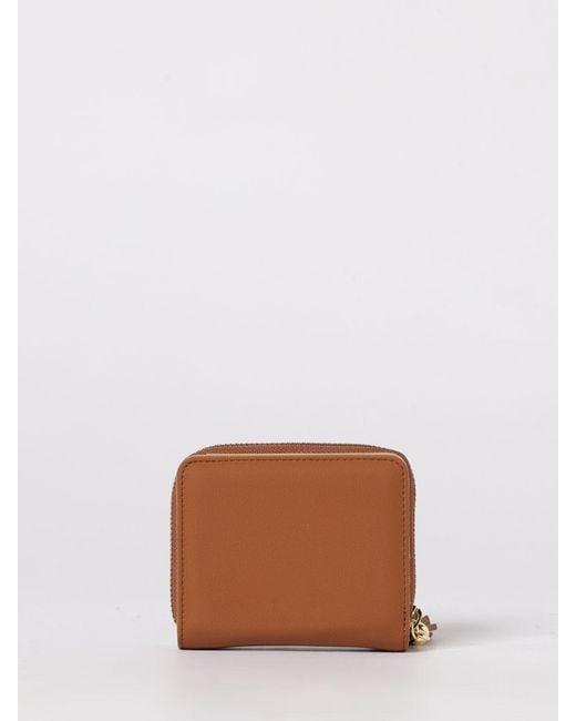 Love Moschino Brown Faux Leather Wallet