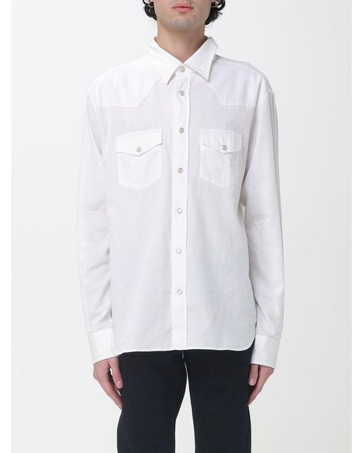 Tom Ford White Cotton Shirt for men