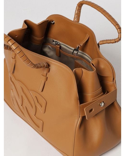 Casadei Brown Shoulder Bag