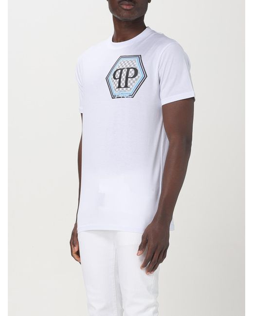 Philipp Plein T-Shirt Herren in White für Herren