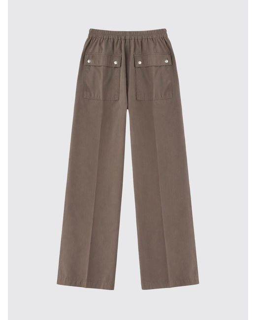 Rick Owens Brown Cotton Geth Belas Trousers