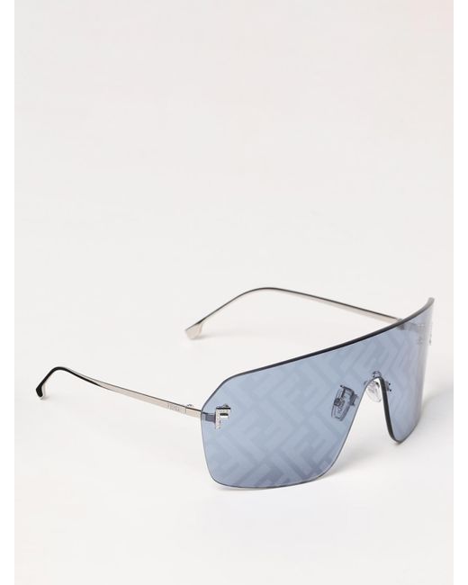 Occhiali Da Sole Uomo di Fendi in Metallic da Uomo