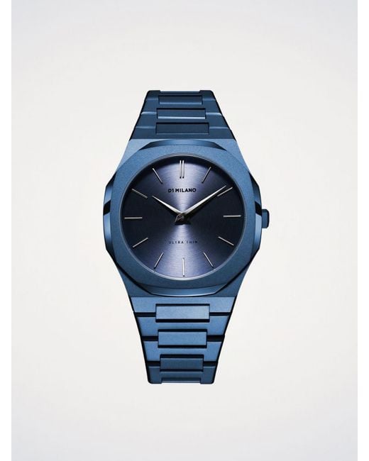 D1 Milano Blue Ultra Thin Midnight 40 Mm Watch