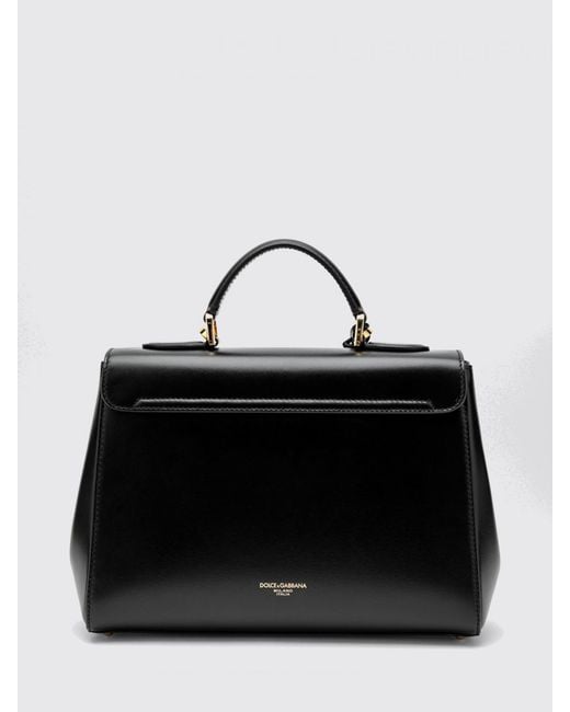 Dolce & Gabbana Black Dolce &Amp Gabbana Marlene Grained Leather Bag