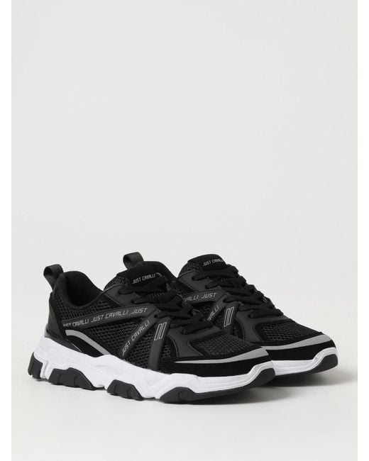 Just Cavalli Black Sneakers