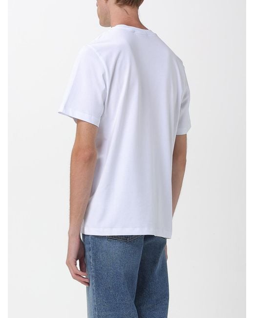 MSGM White T-Shirt for men