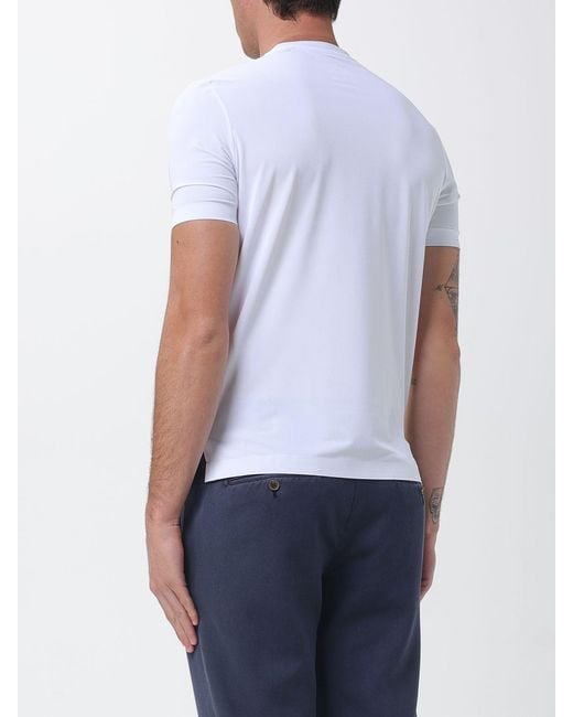 Heskimo White Nylon T-Shirt for men