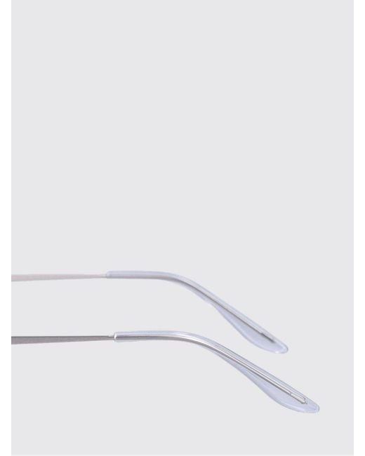 Our Legacy White Tad Metal And Acetate Sunglasses for men