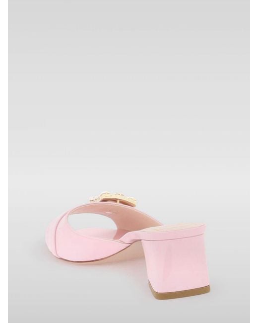Roger Vivier Pink Heeled Sandals