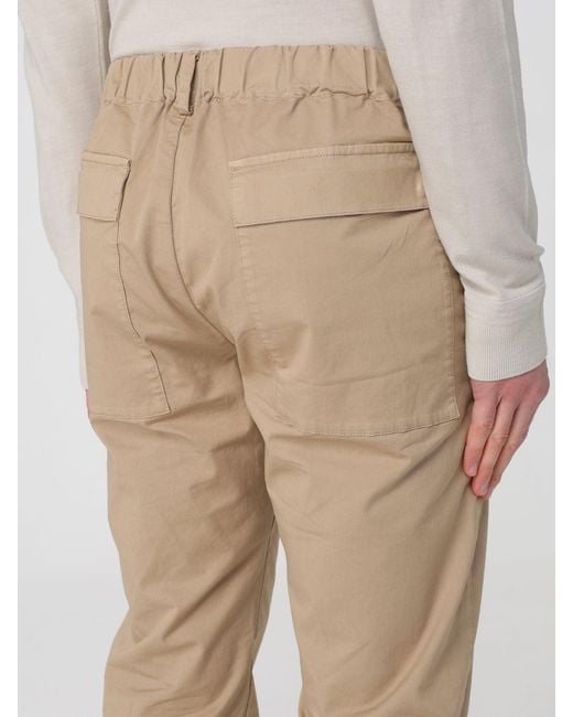 Barena Natural Cotton Stretch Chino Trousers for men